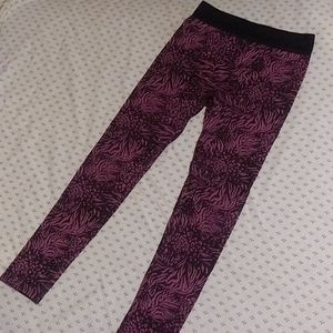 Pink&Black Leggings